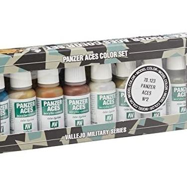 Imagem de Vallejo Panzer Aces No #2 Paint Set, 17ml