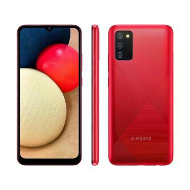 Imagem de Smartphone Samsung Galaxy A02s 32GB Vermelho 4G - Octa-Core 3GB RAM 6,