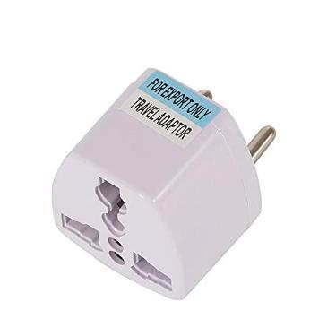 Imagem de Adaptador Universal UK/US/UE/AU para 2 Pinos Redondos EU 250V/10A