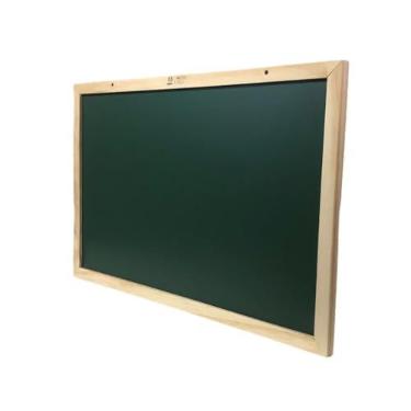 Imagem de Supertela Artefatos De Madeira - Lousa/Quadro Escolar Verde 100x80 - Moldura em Madeira