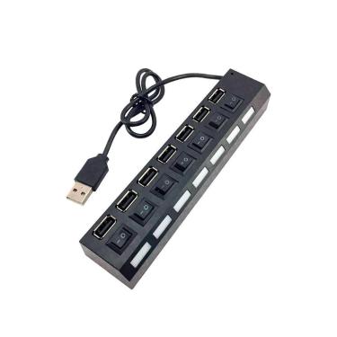 Imagem de Hub Usb 7 Portas Com Chave Seletora 2.0 - Correia Ecom