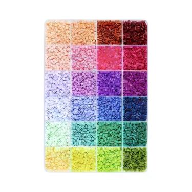 Imagem de 96 Cores 2.6mm Hama Beads DIY Quebra-Cabeça 3D Brinquedos Criativos Ar