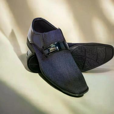 Imagem de Sapato Vermelho Bordo Social Masculino Super  Est Outono 25b - J L ace