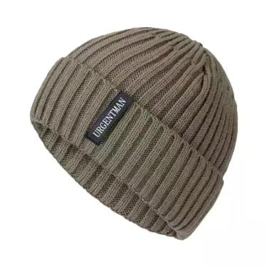 Imagem de Gorro Unissex Quente De Inverno Com Forro De Pelúcia, Gorros Casuais D