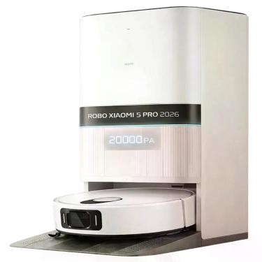 Imagem de Robô Aspirador Xiaomi Vacuum 5 Pro 110v e 220v Lançamento 2026 20.000P