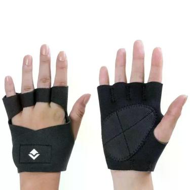 Imagem de Luva de Musculação Sem Polegar Treino Academia Vollo