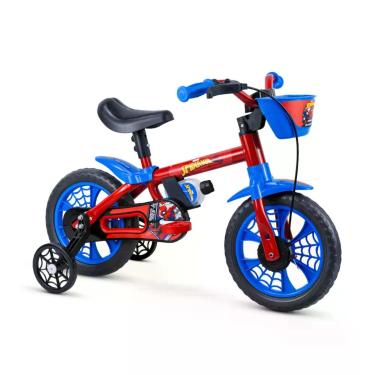 Imagem de Bicicleta Infantil Aro 12 Spider Man Homem Aranha 2 Nathor - 108001050