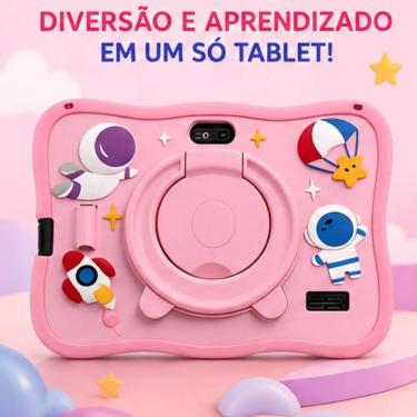 Imagem de Tablet Kids para Aprender e Brincar Todos os Dias Presente de Natal -
