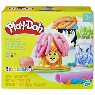 Imagem de Play DOH KIT Massinha Animais Estilosos Hasbro F8787 - Play-Doh