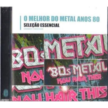Imagem de Cd O Melhor do Metal Anos 80 - seleção Essencial - Grandes S - Sony Mu