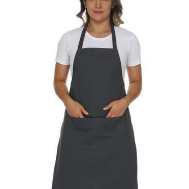 Imagem de Avental de cozinha com bolso - Demorgan Uniformes, Chumbo, UN
