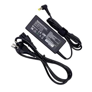 Imagem de Fonte Carregador Para Notebook Acer Aspire 3 A315-51 A315-53 A315-56 19v 3,42A 65W Plug 5.5x1.7mm Pino Grosso Bivolt com Cabo de Força