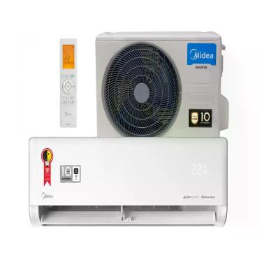Imagem de Ar Condicionado Split Hi Wall Midea 18000 BTUS Inverter Quente e Frio 