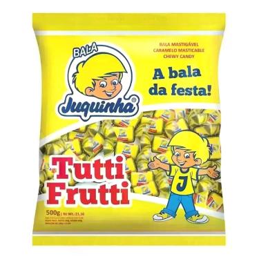 Imagem de Caramelo Juquinha Juquinha tutti frutti 500 g 100 u