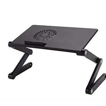 Imagem de Mesa Para Notebook Multifuncional Com Cooler Dobravel De Ferro (BSL-MESA-3)