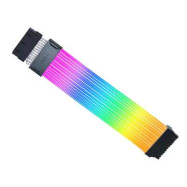 Imagem de Cabo Extensor Lian Li Wireless 24p-t, RGB, C/ Controlador, 260mm - Pw24-1w-t