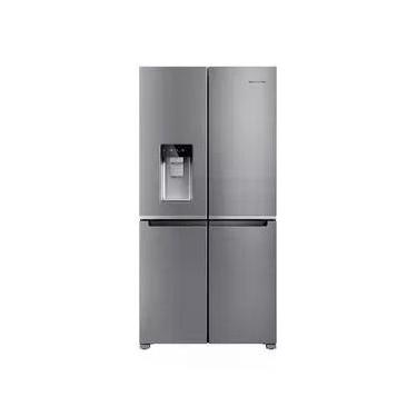 Imagem de Geladeira Brastemp Inverse 4 Frost Free Inox com Convertible Space - BRO90MK