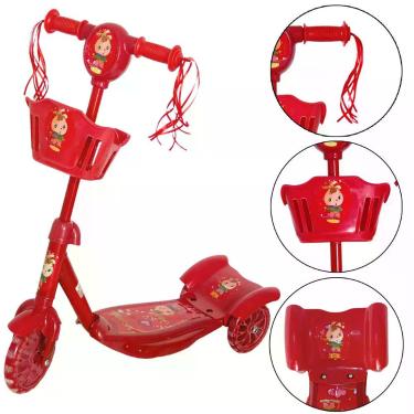 Imagem de Scooter Radical Com Luzes e Musica Infantil Completo Luxo - Dony Toys