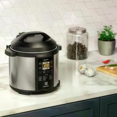 Imagem de Panela de Pressão Elétrica Electrolux PCC20 127V Preto, 110V, Preto, P