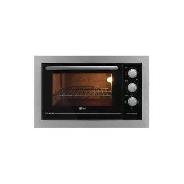 Imagem de Forno Elétrico de Embutir Fischer Fit Line 95485 48L Inox com Timer Automático e Vidro Duplo 110V