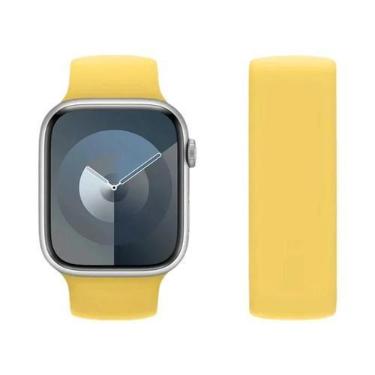 Imagem de Pulseira De Silicone Solo Loop Para Apple Watch De 44mm 45mm 46mm 49mm