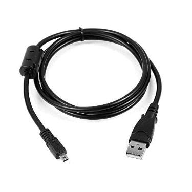 Imagem de AlyKets Cabo carregador de bateria de transferência de dados para câmera USB para DSC-H200 DSC-H300 DSC-W800 DSC-W830 DSC-W370, câmera Sony Cybershot selecionada