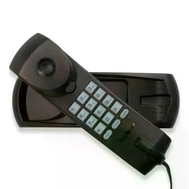 Imagem de Telefone Com Fio Gôndola Intelbrás 15 Teclas Preto - INTELBRAS, Preto