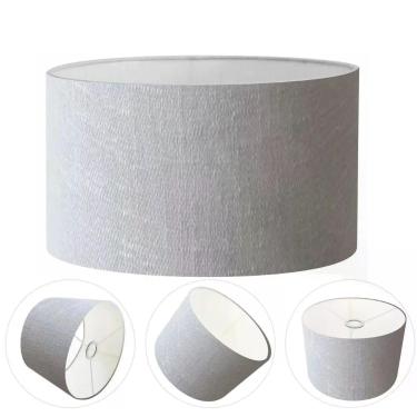 Imagem de Cúpula para Abajur e Luminária Cilíndrica CP-7024 para Bases e Pendentes Resistente à Maresia rústico-cinza Vivare