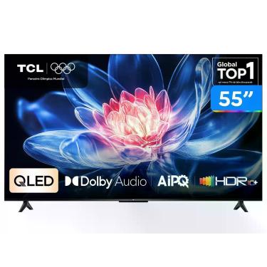 Imagem de Smart TV 55T6C Advanced 4K QLED TV 55 Polegadas TCL, 55"