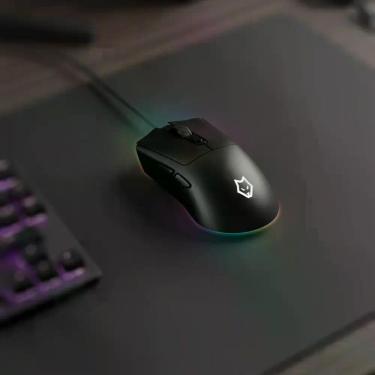 Imagem de Mouse Gamer Husky Arrow, RGB, 16000 DPI, 7 Botões, Preto - HMS300PT