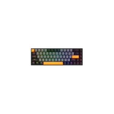 Imagem de Teclado Gamer Mecânico Machenike K500-B68, RGB, Hot-Swap, Switch Red, ABNT2, Cinza - JJ02GD00K