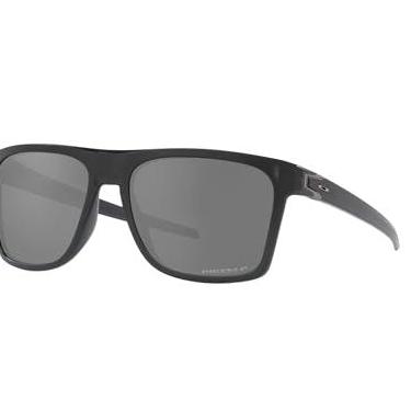 Imagem de Óculos de Sol Oakley Polarizado Leffingwell 0OO9100 910004 Tam 57 / Preto - Lentes Prizm Black Polar