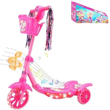 Imagem de Patinete Rosa Infantil Ideal Para Presente De Final De Ano - Toy King