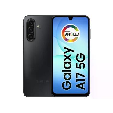 Imagem de Celular Samsung Galaxy A17 5G com IA, 128GB, 4GB RAM, Câm de 50MP, Tel