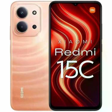 Imagem de Smartphone Redmi 15C 128GB Tela 6,9 Polegadas 120Hz Bateria 6000mAh Câ