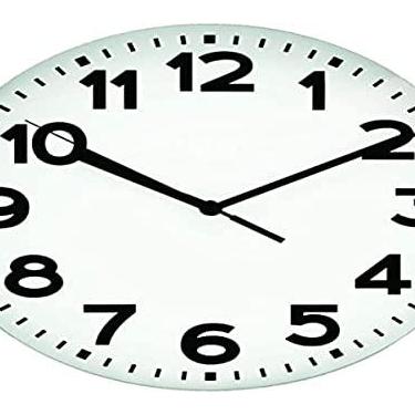 Imagem de Relógio De Parede, Yangzi, Branco, Redondo, 20 cm, white