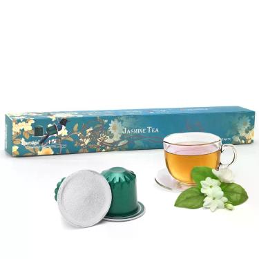 Imagem de Cápsulas de Chá Verde de Jasmim Eastsign 10 Unidades para Nespresso