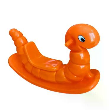 Imagem de Gangorra infantil Nhoca Laranja  - MULTIPLASTIC