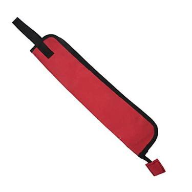 Imagem de Bolsa de Armazenamento de Baquetas, Bolsa de Armazenamento de Baquetas, Estojo Portátil para Baquetas, Suporte de Baquetas, Bolsa Organizadora de Baquetas, Com Alça (Vermelho)