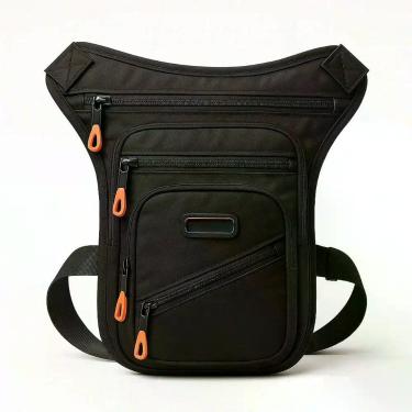 Imagem de Pochete de Perna Tática Alta Qualidade  Ideal para Moto, Caminhada, Tr