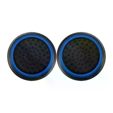Imagem de 1 Par de Grips p/ controle Anti Derrapante Silicone Botão Analógico do