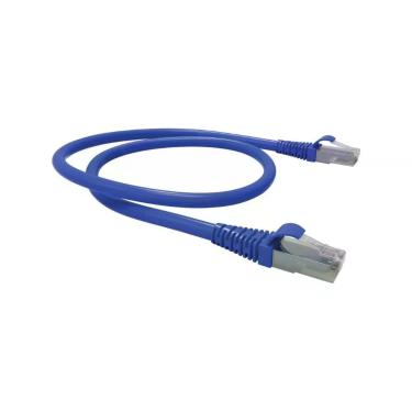 Imagem de Patch Cord Furukawa Cat5e Cmx 20m Excede Norma ANSI-TIA-568-C.2 Conectores RJ-45 com Garras Duplas Azul Sohoplus