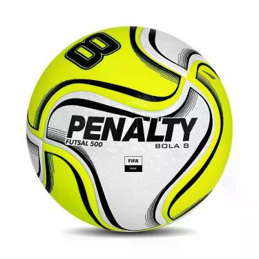 Imagem de Bola de Futsal Penalty 8 X, ÚNICO, Amarelo