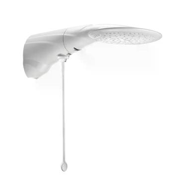 Imagem de Ducha Advanced Turbo Eletrônica 7500W Instalação de Parede com Pressurizador Integrado Branco Lorenzetti 220V