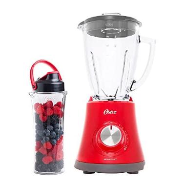 Imagem de Kit Super Chef Vermelho - Liquidificador e Jarra Blend N Go - 127V