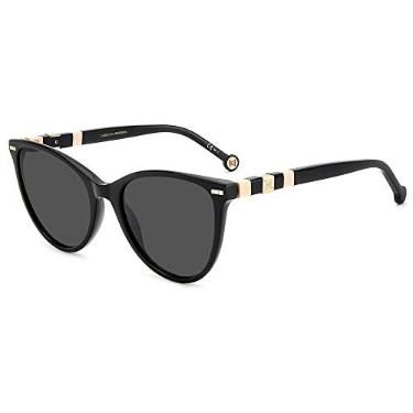 Imagem de Óculos de Sol Carolina Herrera Her 0107/s Kdx - Preto 57