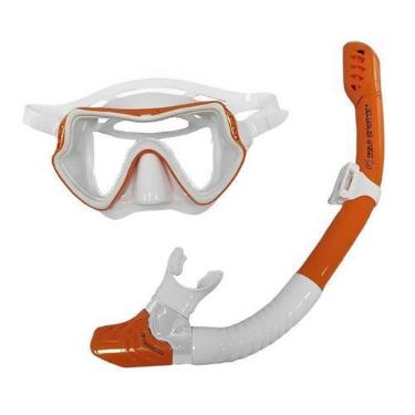Imagem de Kit de Mergulho De Mergulho Gold Sports Diver Pro Silicone Ultra - Fit