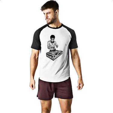 Imagem de Camiseta Raglan Bruce Lee DJ - Alearts, EG