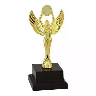 Imagem de Troféu Vitória Vencedor 600050 Honra Ao Mérito 18cm - Vitoria, Dourado