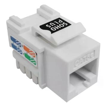 Imagem de Keystone Rj45 Branco Cat5e
